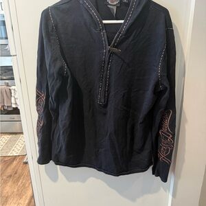 Harley-Davidson Black Cotton Top